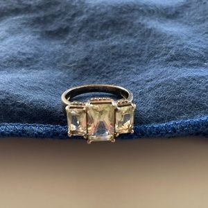 🎀Vintage/antique sterling statement ring sz 8.75